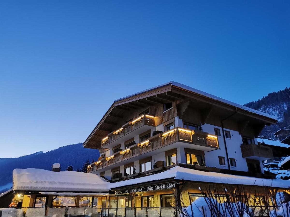 Hotel-Chalet Les Ecureuils Restaurant, Piscine, Garage Ле-Гран-Борнан Екстер'єр фото